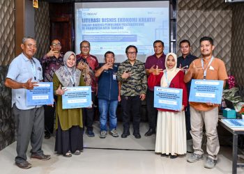 Bangkit Pascabanjir, 50 Pegiat Ekraf Aceh Tamiang Terima Bantuan Kementerian Ekraf dan BSI