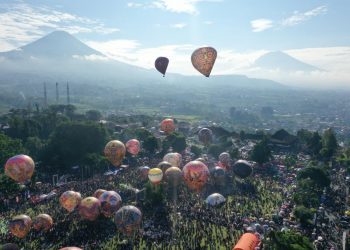 Festival Balon Udara di Pekalongan dan Wonosobo