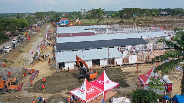 Pemerintah Percepat Pengisian Huntara Bagi Korban Banjir Aceh