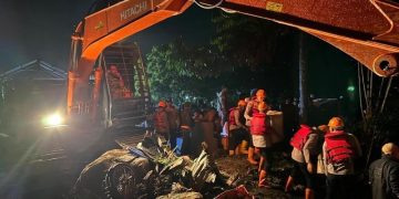 Intensitas Hujan Tinggi Sebabkan Longsor di Sembahe