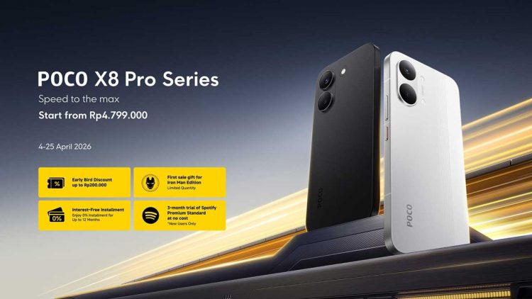 Poco X8 Series Resmi Hadir di Indonesia