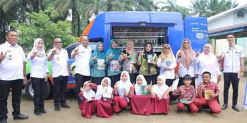 Perpustakaan Keliling Tingkatkan Minat Baca Siswa Asahan