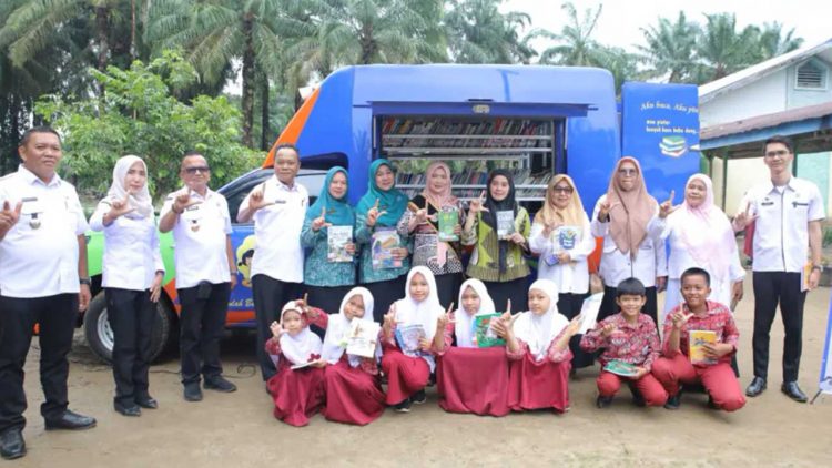 Perpustakaan Keliling Tingkatkan Minat Baca Siswa Asahan