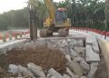 Abrasi Ancam Jembatan Air Martan di Seluma