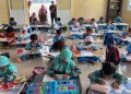 MIN 29 Lhoknga Gelar Lomba Mewarnai Anak Usia Dini