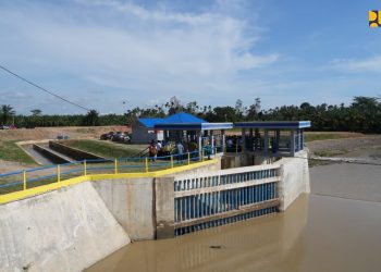 Bendung Krueng Pase Kembali Berfungsi, Dukung Pemulihan Pertanian di Aceh Utara