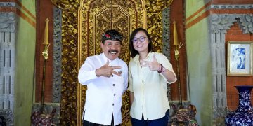 Wamen Ekraf Temui Raja Ubud Perkuat Budaya Lokal