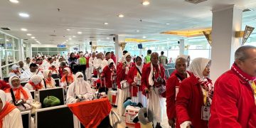 Penerbangan Haji dari Bandara Adi Soemarmo Berjalan Lancar