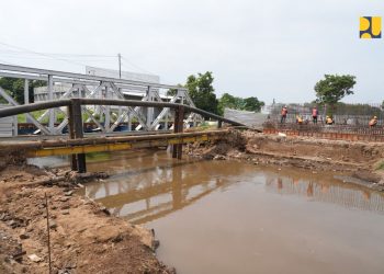 Jembatan Bokwedi di Pasuruan, Ditargetkan Fungsional Sebelum Nataru