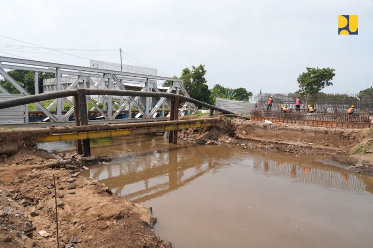 Jembatan Bokwedi di Pasuruan, Ditargetkan Fungsional Sebelum Nataru