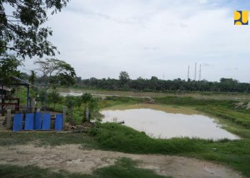 Pemasangan IPA Baja SPAM Karang Baru, Menteri Dody Pastikan Keberlanjutan Suplai Air
