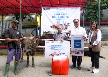 PTP Nonpetikemas Tebar Kepedulian, Salurkan 27 Hewan Kurban