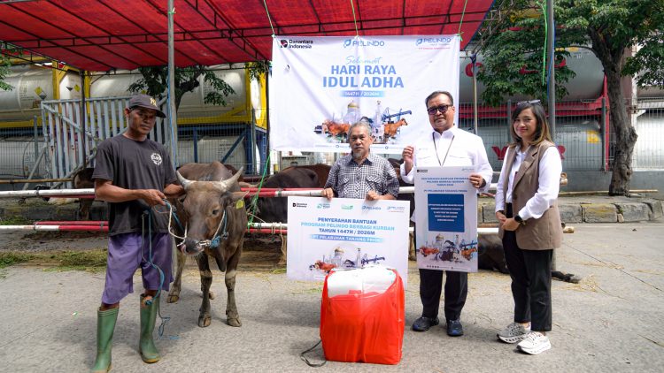 PTP Nonpetikemas Tebar Kepedulian, Salurkan 27 Hewan Kurban