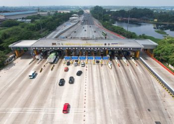 112 Ribu Kendaraan Dominasi Perjalanan ke Timur Trans Jawa di GT Cikampek Utama