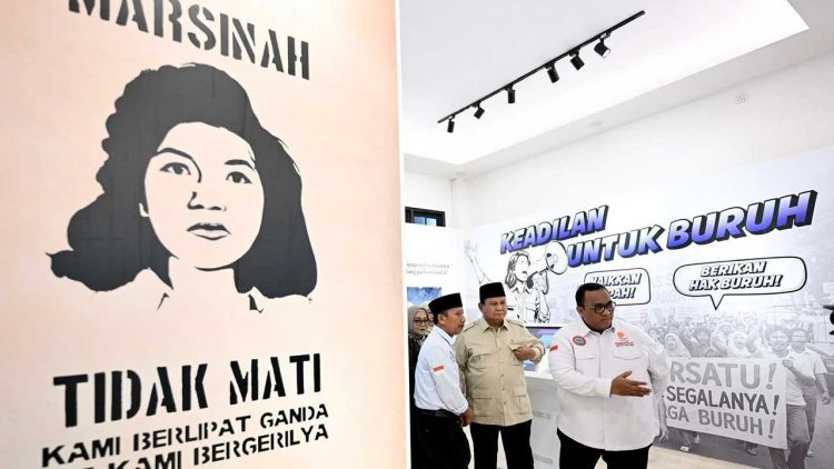 Prabowo Resmikan Museum Marsinah di Nganjuk