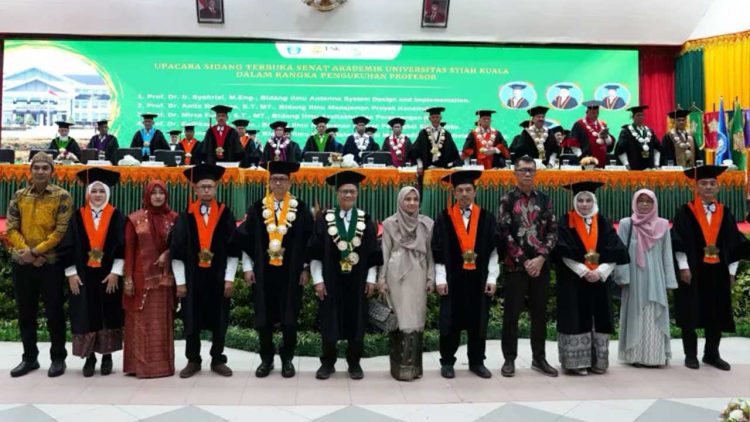 USK Kukuhkan Lima Profesor Teknik Dorong Inovasi