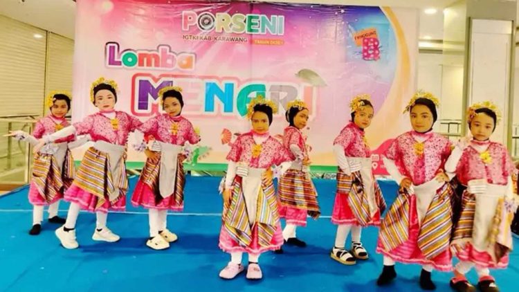 Porseni IGTKI Karawang Tampilkan Kreativitas Anak Usia Dini