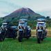Yamaha GEAR ULTIMA Taklukkan Jalur Ekstrem Gunung Sinabung