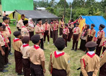 Rutan Sawahlunto Gelar Pembinaan Pramuka untuk Warga Binaan