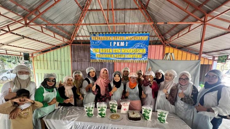Polinela Kembangkan Brownies Mocaf untuk Perkuat UMKM