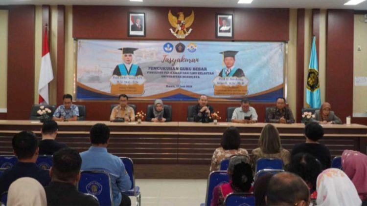 FPIK UB Kukuhkan Dua Guru Besar Bidang Kelautan