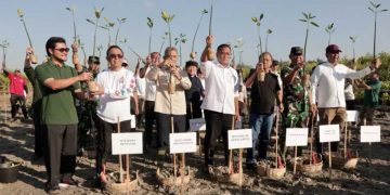 Ribuan Mangrove Ditanam untuk Perkuat Ekosistem Pesisir Bali