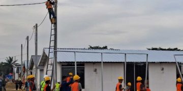 Rehabilitasi Huntara Rusak Di Langkahan Segera Dilakukan