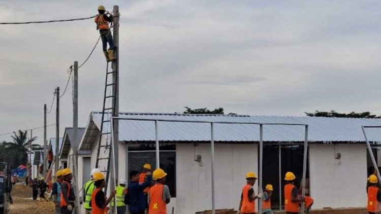 Rehabilitasi Huntara Rusak Di Langkahan Segera Dilakukan