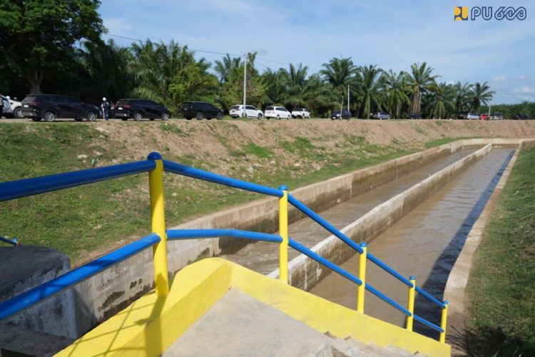 Bendungan Way Apu Capai 86,91 Persen, Dukung Swasembada Pangan di Maluku