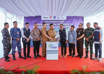 ASDP Groundbreaking Dermaga Tanjung Kalian, Dorong Konektivitas