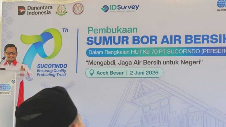 ABPEDNAS dan SUCOFINDO Resmikan Sumur Air Bersih di Lambleut