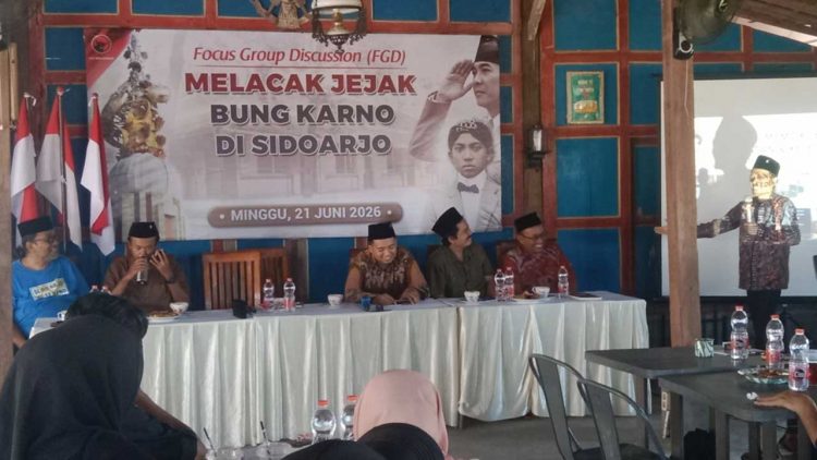 Jejak Masa Kecil Soekarno di Sidoarjo Kembali Dikaji