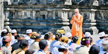 Prambanan Jadi Simbol Kemitraan Indonesia dan India