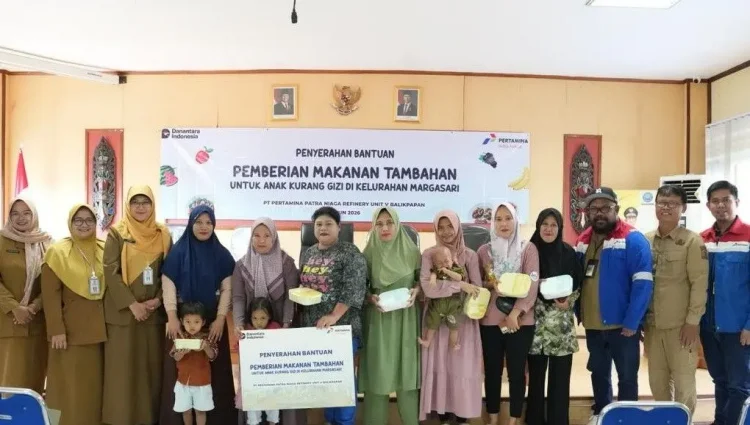 Pertamina Perkuat Program Gizi Anak di Margasari