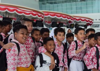 Bandara SAMS Sepinggan Dukung Pendidikan Anak Lewat Airports Kids EduCare