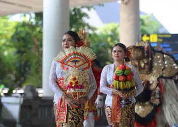 Bandara I Gusti Ngurah Rai Hadirkan Parade Gebogan Meriahkan Libur Sekolah 2026