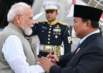 Prabowo Sambut Kunjungan PM India