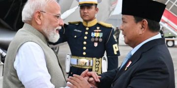 Prabowo Sambut Kunjungan PM India