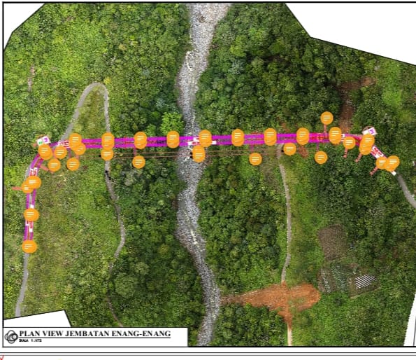 Jembatan Shortcut Enang-Enang Pangkas Waktu Tempuh
