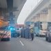 Kecelakaan di KM 26 B Ruas Jalan Tol Jakarta-Cikampek, Petugas Evakuasi Cepat