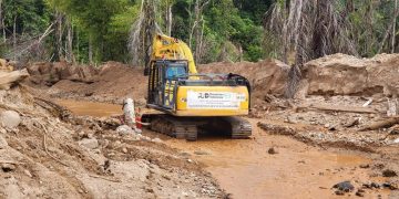 Tanggul Aek Sigala-gala Tapanuli Tengah Jebol, Kementerian PU Gerak Cepat Atasi banjir