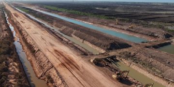 Infrastruktur Jalan dan Air di Wanam, Papua Selatan Dibangun