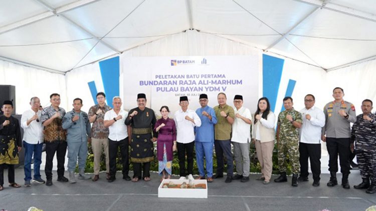 BP Batam Bangun Bundaran Raja Ali Marhum