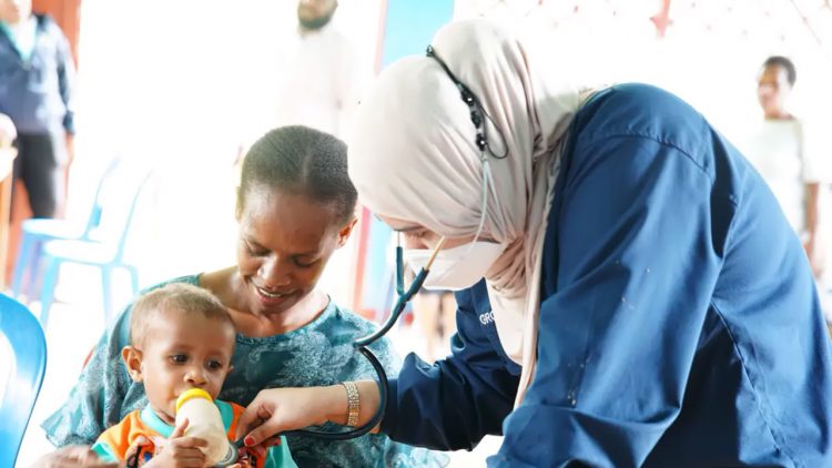 TSE Gelar Pengobatan Gratis di Boven Digoel