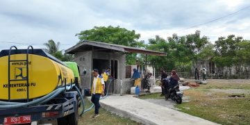 18.000 Liter Air dan 9 Pompa Air di Salurkan Ke Aceh Besar