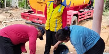 Kementerian PU Distribusikan 8.000 Liter Air Bersih untuk Warga Terdampak Kekeringan di Banjar