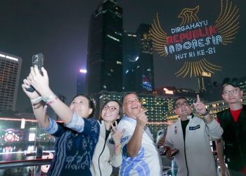 Drone Show Malam Merdeka Bawa Cerita Indonesia dari Keberagaman hingga Masa Depan