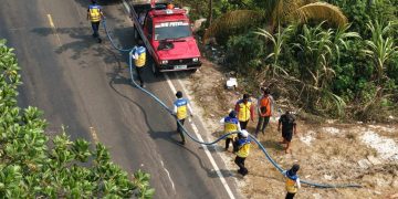 Kementerian PU Kerahkan Pompa hingga Tangki Air Untuk Kekeringan dan di Kalbar