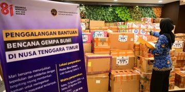 Dukung Pemulihan Masyarakat Terdampak Gempa Flores NTT, Kemenhub Salurkan Bantuan Kemanusiaan