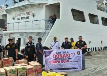 Transportasi Laut Dioptimalkan untuk Distribusi Bantuan Kemanusiaan Gempa NTT
